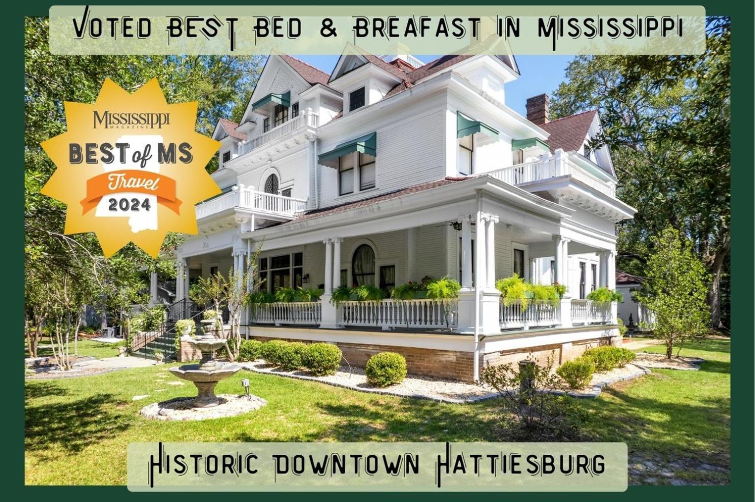 Ross Mansion Bed & Breakfast Hattiesburg Ngoại thất bức ảnh